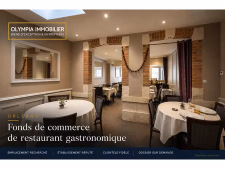 vente commerce 190 m² orléans (45000)