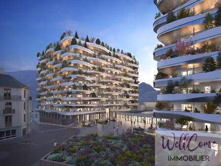 vefa - appartement t4 de 116m² au 7ème/13 n-o (2 box inclus) à aix-les-bains !
