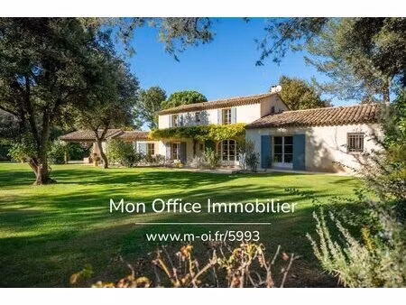référence : 5993-vcl. - superbe propriété avec piscine - parc paysager - pays d'aix en...