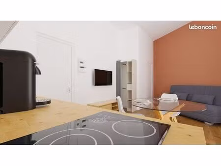 appartement t1 - rénové et meublé