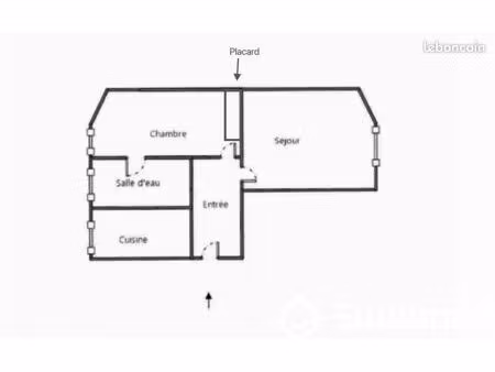 appartement 2 pièces 37 m²