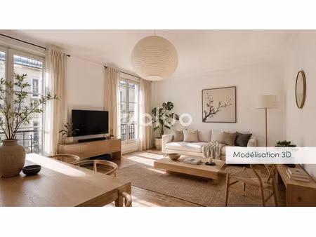 vente appartement 3 pièces 82 m² à paris 12ème (75012)  720 000 €