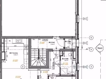 appartement meublée rdc f2 - neuf re2020 - standing - schengen-manderen - 49m2 - septembre
