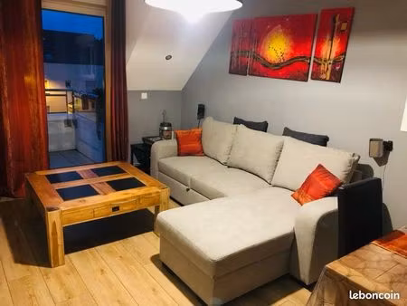 t2 meublé 42 m² – centre de plescop – idéal étudiant
