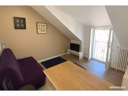 studio meublé en centre-ville