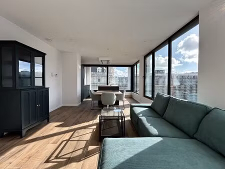 duplex à louer avec terrasse et 2 chambres   bruxelles (vbe49550)