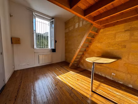 bordeaux - hôtel de police - charmant t1bis de 26 m2