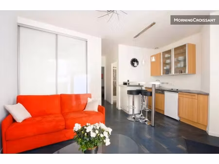 location meublée appartement 2 pièces 32 m² à lyon 7ème (69007)  1 572 €
