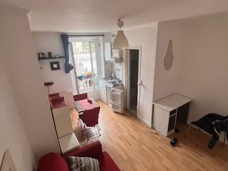location meublée appartement 1 pièce 15 m² à paris 10ème (75010)  760 €