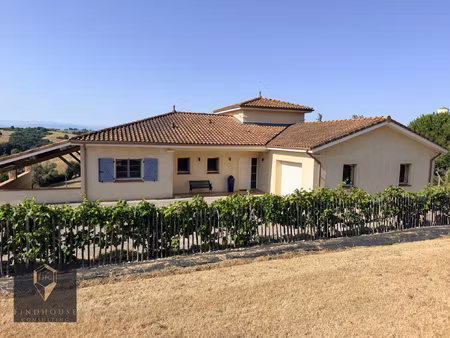 villa t4 - 150 m2 - piscine - garage - terrain - vue impren