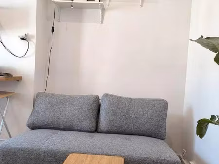 location meublée appartement 1 pièce 12 m² à paris 18ème (75018)  800 €