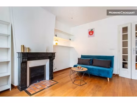 location meublée appartement 2 pièces 40 m² à paris 18ème (75018)  2 406 €