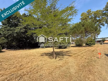 vente terrain à batir 598 m² à montech (82700)  60 000 €