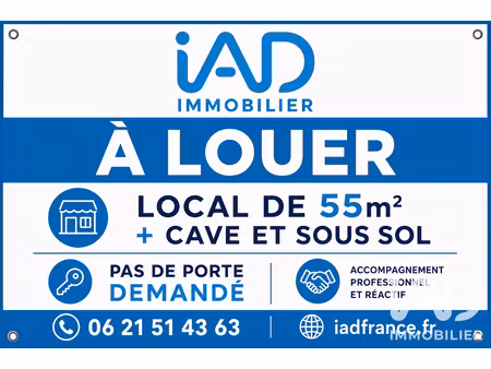 vente locaux professionnels 0 pièces 55 m² à bordeaux (33000)  35 400 €
