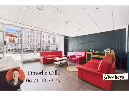 vente locaux professionnels 3 pièces à saint-chamond (42400)  80 000 €