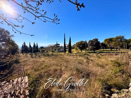 vente terrain 1240 m² à moussoulens (11170)  55 000 €