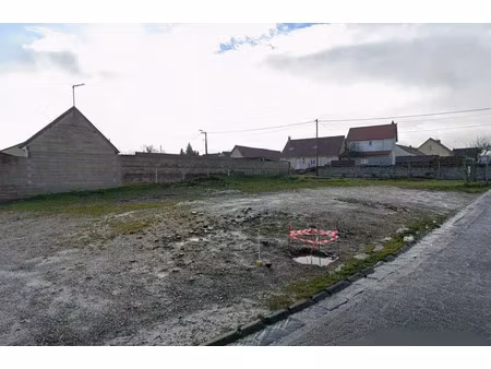 vente terrain à batir 600 m² à puchevillers (80560)  27 000 €