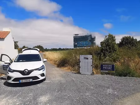 vente terrain 269 m² à givrand (85800)  68 000 €