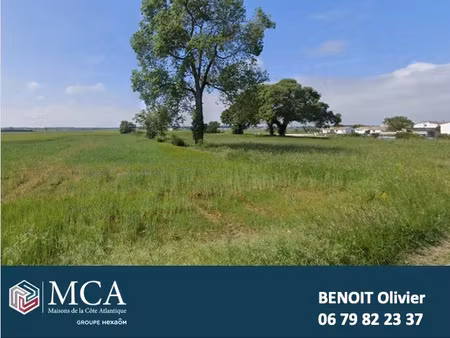 vente terrain 531 m² à saujon (17600)  64 000 €