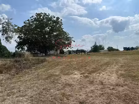 vente terrain 1597 m² à rauzan (33420)  72 000 €