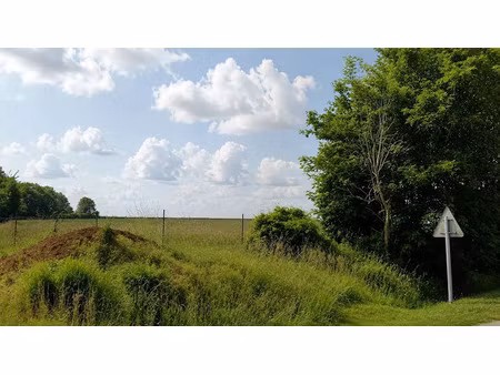 vente terrain à batir 840 m² à loeuilly (80160)  71 000 €