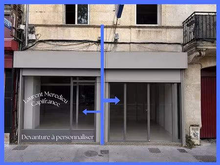 location locaux professionnels 2 pièces 40 m² à bordeaux (33000)  1 560 €
