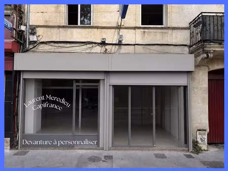 location locaux professionnels 56 m² à bordeaux (33000)  2 560 €