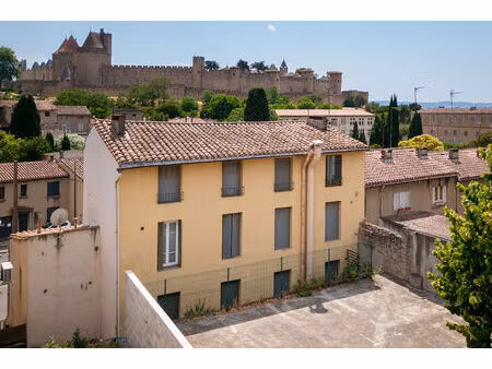 carcassonne face cite immeuble sans copropriété 6 logements  2 commerces et parking de 6 p