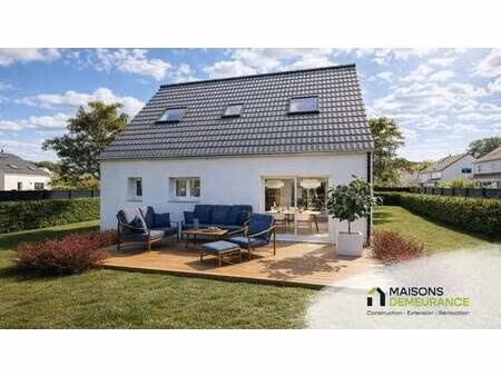 terrain avec maison neuve à vendre