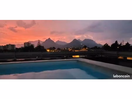seyssins appartement 5 pièces dans maison atypique jardin - piscine