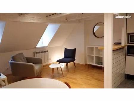2 pièces meublé 30 m2 cathédrale