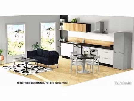 t2 bis rénové 54 m² – lumineux – ascenseur – résidence sécurisée – nantes
