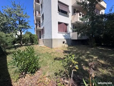 t3 de 61 08 m² avec jardin  balcons  cave et parking