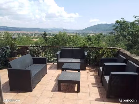 maison de charme + jardin + terrasse proche lac du salagou