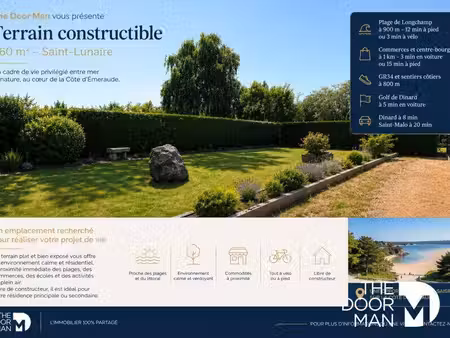 terrain constructible neuf à vendre