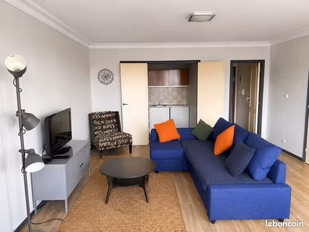 grand t2 meublé esprit loft – hyper-centre toulouse – climatisation