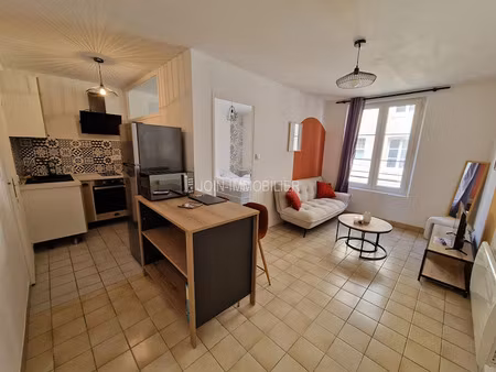 location meublée appartement 2 pièces 30.8 m² à dieppe (76200)  555 €