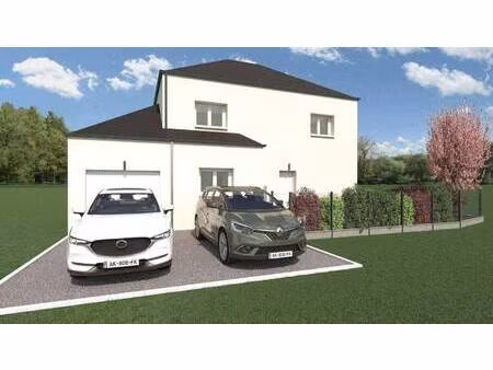 terrain avec maison neuve à vendre