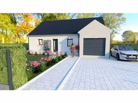 terrain avec maison neuve à vendre