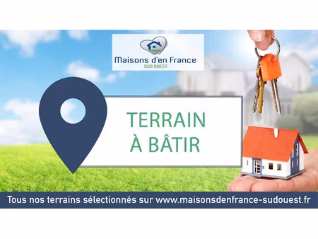 vente terrain 682 m² à moliets-et-maa (40660)  250 000 €