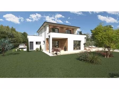 terrain avec maison neuve à vendre