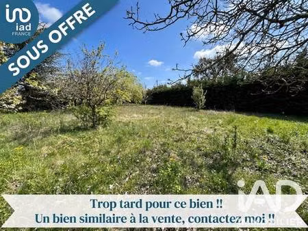 terrain constructible à vendre