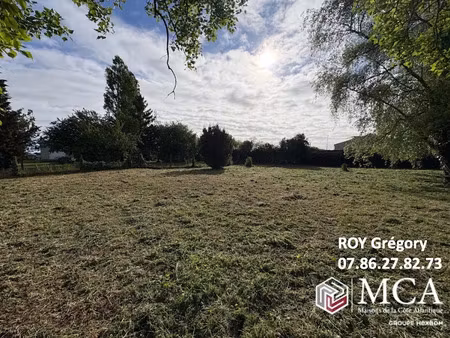 vente terrain 841 m² à tonnay-charente (17430)  85 000 €