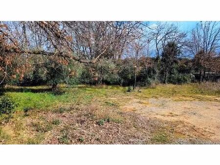 terrain constructible à vendre