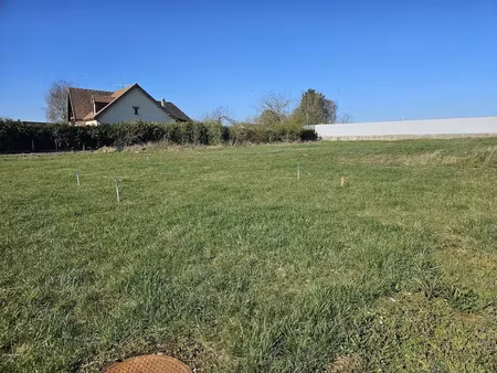 vente terrain à batir 783 m² à poulainville (80260)  118 000 €