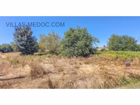 vente terrain 22120 m² à grayan-et-l'hôpital (33590)  140 000 €