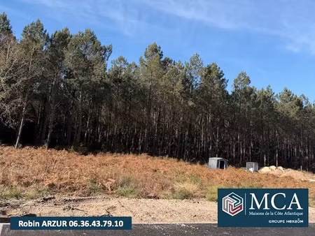 vente terrain 850 m² à vielle-saint-girons (40560)  135 000 €