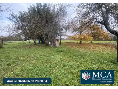 vente terrain 622 m² à saint-martin-de-hinx (40390)  147 000 €