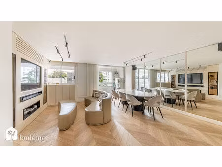 levallois perret proche paris 17ème - appartement 4 pièces 105 m² avec 15m² de balcon terr