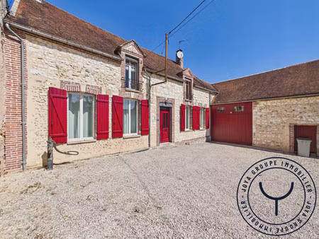 élégante maison en craie apparente